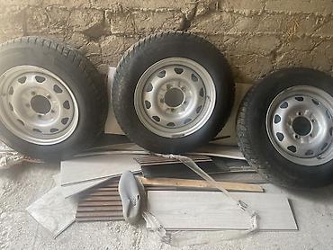 ли 9 авто: Колеса в сборе 195 / 75 / R 16, Зимняя шипованная, Б/у, Легковые, Железные, отверстий - 5 — 4