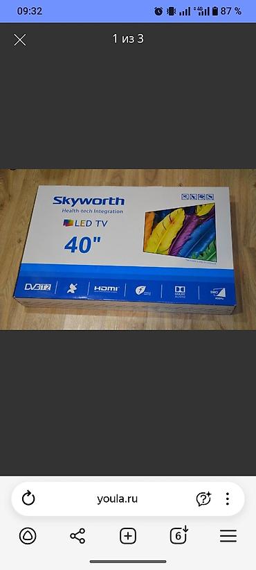 hdmi: Телевизор Skyworth LED TV 40" - Диагональ: 40" - Тип экрана: LED - — 2