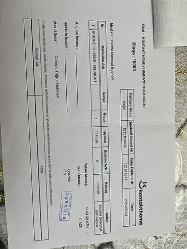 Apple iPhone: IPhone 13, 128 GB, Midnight — 12