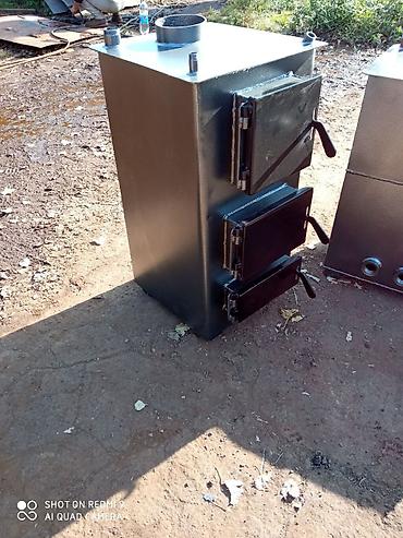 Буржуйки: Твердотопливная печь-кухонная плита/котёл длительного горения — 2