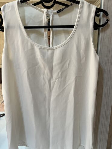 женские летние блузки классические: Блузка, Классикалык модель, Solid print