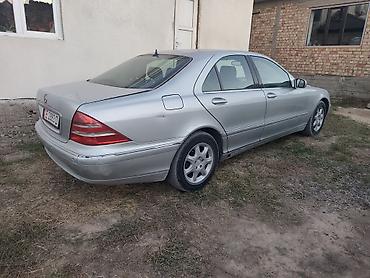 машина шины: Mercedes-Benz S-Class: 2001 г., 3.2 л, Автомат, Бензин, Седан — 5