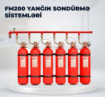 soyuducu bosch: FM200 qazlı söndürmə sistemləri FM200 qazlı söndürmə sistemləri