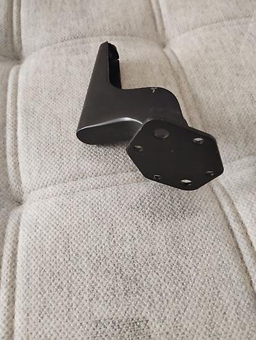 boya seti: Metal divar/oynaq dayağı – dekorativ S formalı. - Material — 2