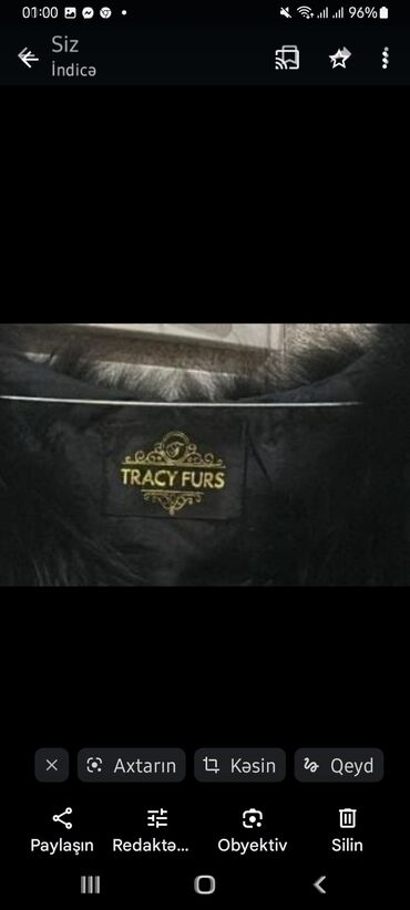 Kürklər: Biset temiz tulku. tuku mexli son qiymet 200 man L S. M — 7