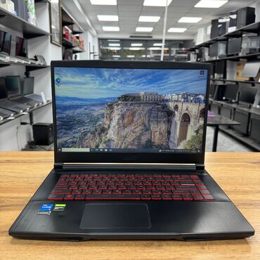 игровой ноутбук купить бишкек: Ноутбук, MSI, 32 ГБ ОЭТ, Intel Core i5, 15.6 ", Колдонулган, Оюндар үчүн, эс тутум NVMe SSD