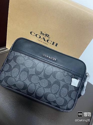 ring: Сумка через плечо COACH (New York), мужская/унисекс. Оригинал - — 1