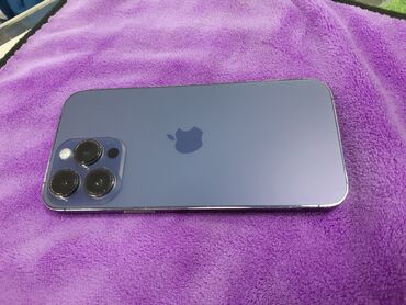 Apple iPhone: IPhone 14 Pro Max, Колдонулган, 128 ГБ, Deep Purple, Заряддоочу түзүлүш, Коргоочу айнек, Каптама, 100 %