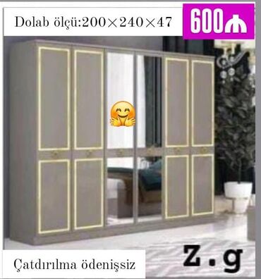 Dolablar: Qarderob, paltar dolabı