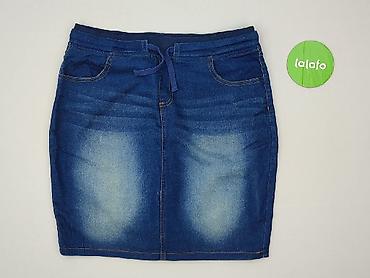 spodnica maxi: Denim, Spódnica damska, rozmiar L — 2