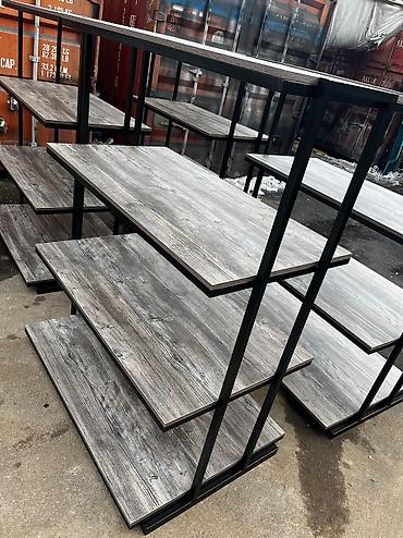 Этажерки для кухни: Стеллажи полки для магазина 
Витрины для магазина в наличии и на заказ — 11