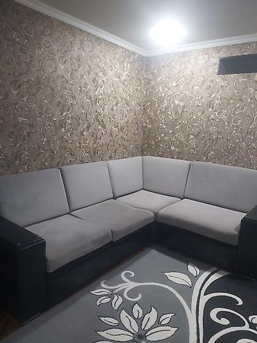 Künc divanı – müasir dizayn - Forma: L-tipli künc divanı - Rəng: Açıq