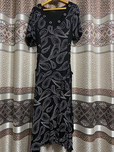 Повседневные платья: Женские платья — набор из 4 моделей 1) Синее с черными вставками - — 13