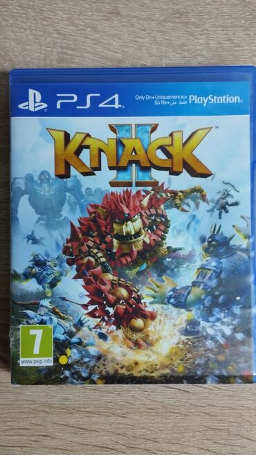 playstation 2 �� �� в Кыргызстан | PS4 (Sony Playstation 4): Продаётся диск Knack 2 на ps4 Потрясающая игра для взрослых и детей