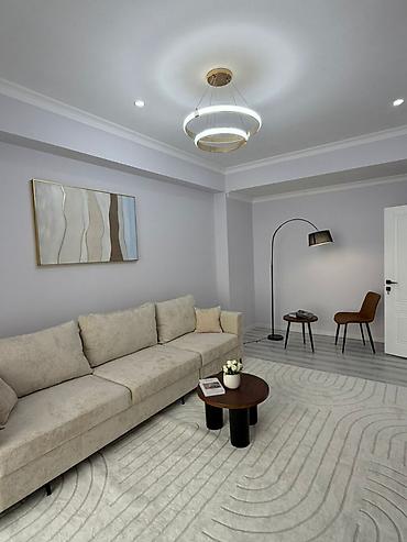 асанбай сити: 1 комната, 53 м², Асанбай мкр Элитка, 7 этаж, Дизайнерский ремонт — 2