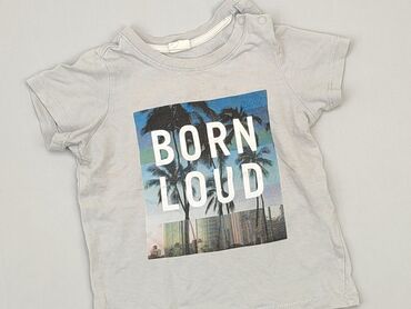 sukienki letnie boho białe: T-shirt, H&M, 9-12 months, condition - Very good