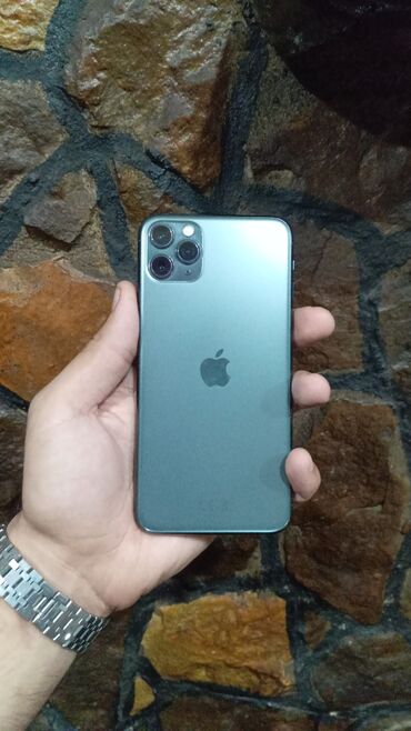 ipad air 2020 qiymeti: IPhone 11 Pro Max, 64 ГБ, Matte Midnight Green, Face ID