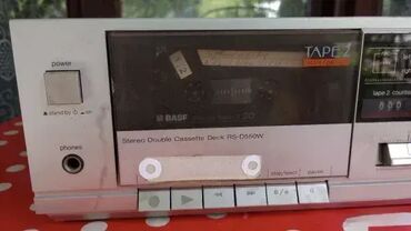 Zvučnici i stereo sistemi: 1. Technics RS-D550W Stereo Cassette Tape Deck 2. Sharp RT-150 Stereo — 5