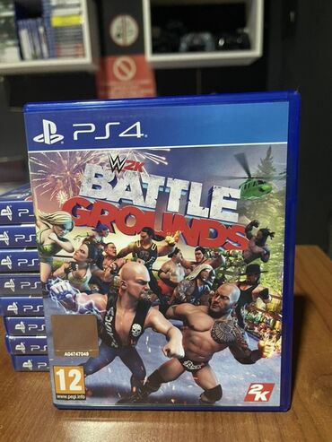 plesteyşn 3: PS4 üçün WWE 2K Battlegrounds oyunu. Bu oyun, gülməli döyüş