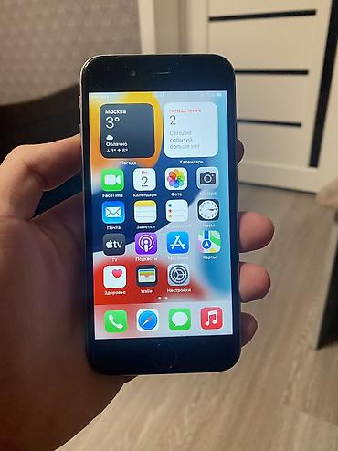 Apple iPhone: IPhone 6s, Б/у, 16 ГБ, Space Gray, 52 % at lalafo.kg — 1 Apple iPhone: IPhone 6s, Б/у, 16 ГБ, Space Gray, 52 % — 1