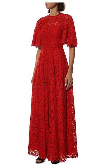 mosmo 5000: Кружевное платье-макси Valentino (оригинал) Платье куплено в ЦУМ — 1