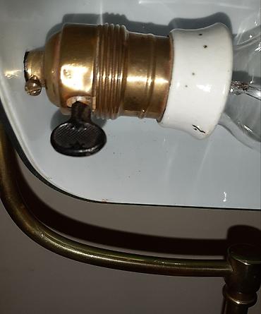 Stilske lampe: Bankarska vintage originalna stona lampa Izuzetno stara, u izvornom — 7