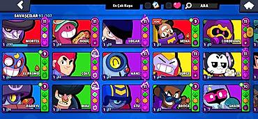 pultlu masin 07: Brawl Stars hesabı – güclü və zəngin kontentli oyun profili - Kupa — 2