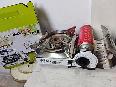 газовые плиты мини: Портативная газовая плитка Max Mini Range (модель MS-800G) под — 1