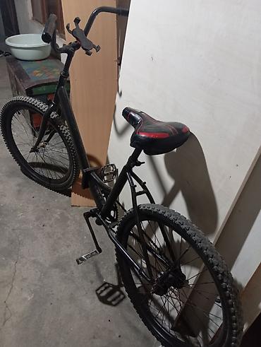 Şəhər və yüngül off-road sürüşləri üçün uyğun velosiped - Rəng: qara
