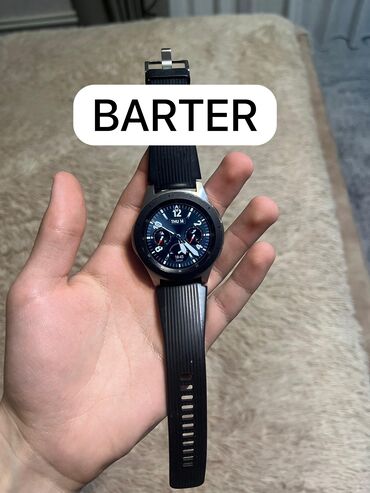 apple watch adapter: Smart saat, Samsung, Sensor ekran, rəng - Qara