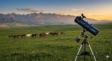 Бинокли: Профессиональный Телескоп Celestron Astro master EQ130. Возможна — 2