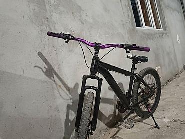 velosiped land rover: Dağ/trekking tipli velosiped - Güclü alüminium gövdə, qara rəng - 24 — 1