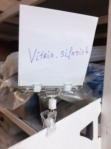 Vitrin üçün aksesuarlar: Qiymət tutacaqlar İhtesalat russiya və türkiya Satış olunur — 7