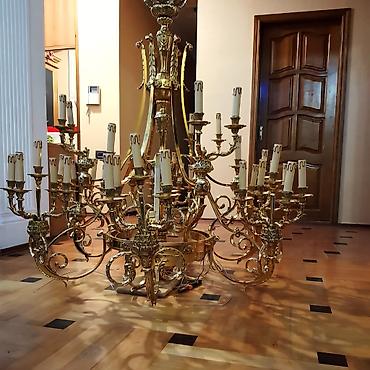 cıraq: Çılçıraq, 10 və daha çox lampa — 4
