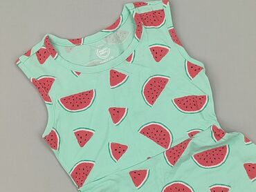 sukienka w geometryczne wzory: Dress, 4-5 years, 104-110 cm, condition - Perfect