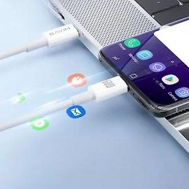 Kablovi za telefone: BAVIN USB-C na USB-C kabl 60W – Model CB274 - Snaga: do 60W, podržava — 17