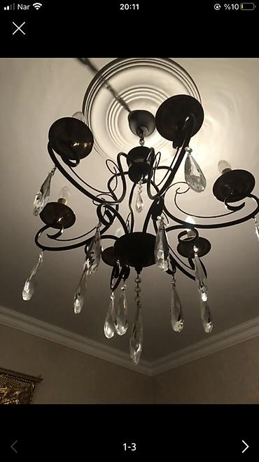 cilciraq: Çılçıraq, 6 lampa, Metal — 1