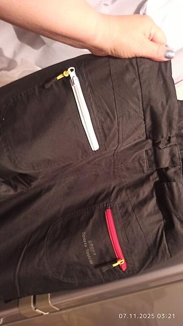 Спортивные штаны: Штаны, С карманами, С надписью, Корея, Болонь, Зима — 7