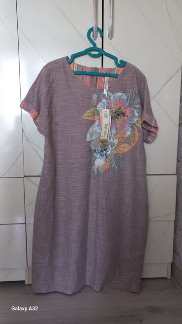 спортивный вещи: Күнүмдүк көйнөк, Жай, Кыска модель, 2XL (EU 44)