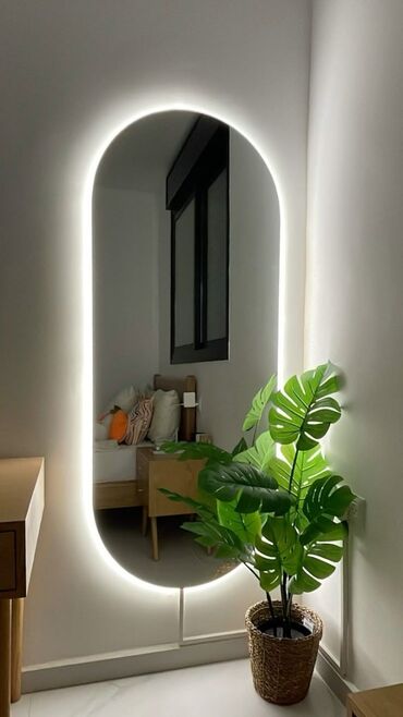 Güzgülər: Güzgü Divar üçün, Dekorativ, Arxa işıqlı — 6