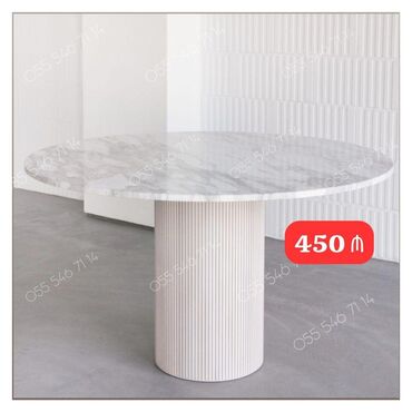 Masa və oturacaq dəstləri: Qonaq masası, Yeni, Yumru masa