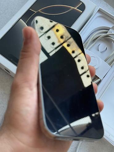 iphone başlığ: IPhone 16 Pro, White Titanium, Simsiz şarj — 7