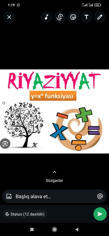 Repetitorlar: Riyaziyyat üzrə fərdi hazırlıq! Riyaziyyatı öyrənməkdə çətinlik