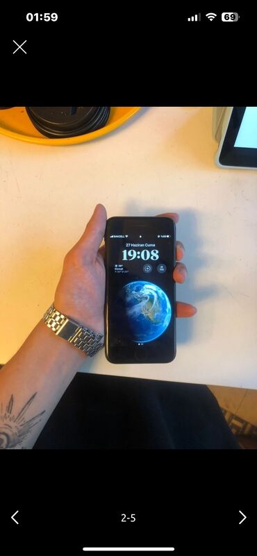 Информатика: IPhone 8, 64 ГБ, Черный, Гарантия, Отпечаток пальца