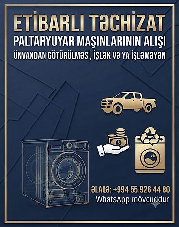 Paltaryuyan maşınlar: Paltaryuyan maşın Beko, 7 kq, İşlənmiş, Avtomat, Qurutma var, Kredit yoxdur, Ünvandan götürmə — 1