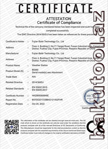 140 ekran: Meteoroloji rəqəmsal hava stansiyası Model: BALDR BO-360 Rəngli LCD — 7