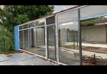 Металлопластиковые окна на заказ: Металлопластиковое окно на заказ, Тип окна: Витражные, Мансардные, Панорамные, Бесплатная установка, Без рассрочки — 27