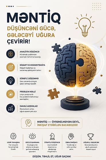 Repetitor, Məntiq, Azərbaycan dili, Abituriyent hazırlığı, İmtahanlara hazırlıq lalafo.az -da Repetitor, Məntiq, Azərbaycan dili, Abituriyent hazırlığı, İmtahanlara hazırlıq