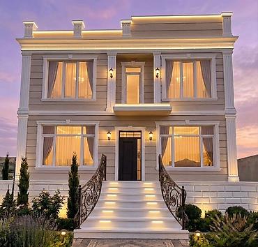 horgu işləri: Fassade dizaynı və bəzək işləri – klassik-stil dekor paketləri — 1