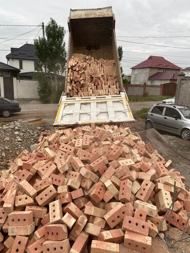 кирпичики: Пустотелый, дырчатый, Жженый кирпич, Полублок, 250x120x90